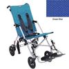 Convaid CX10 903314-903463 Cruiser Textilene 30 Degree Fixed Tilt Wheelchair Stroller - Ocean Blue Made in USA 