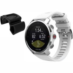 Polar Grit X Multi-Sport GPS Watch - White (S/M) with Bike Mount