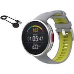 Polar Vantage V2 Multisport Smartwatch with GPS and Heart Rate - Grey-Lime (M/L) with USB Charging Cable 